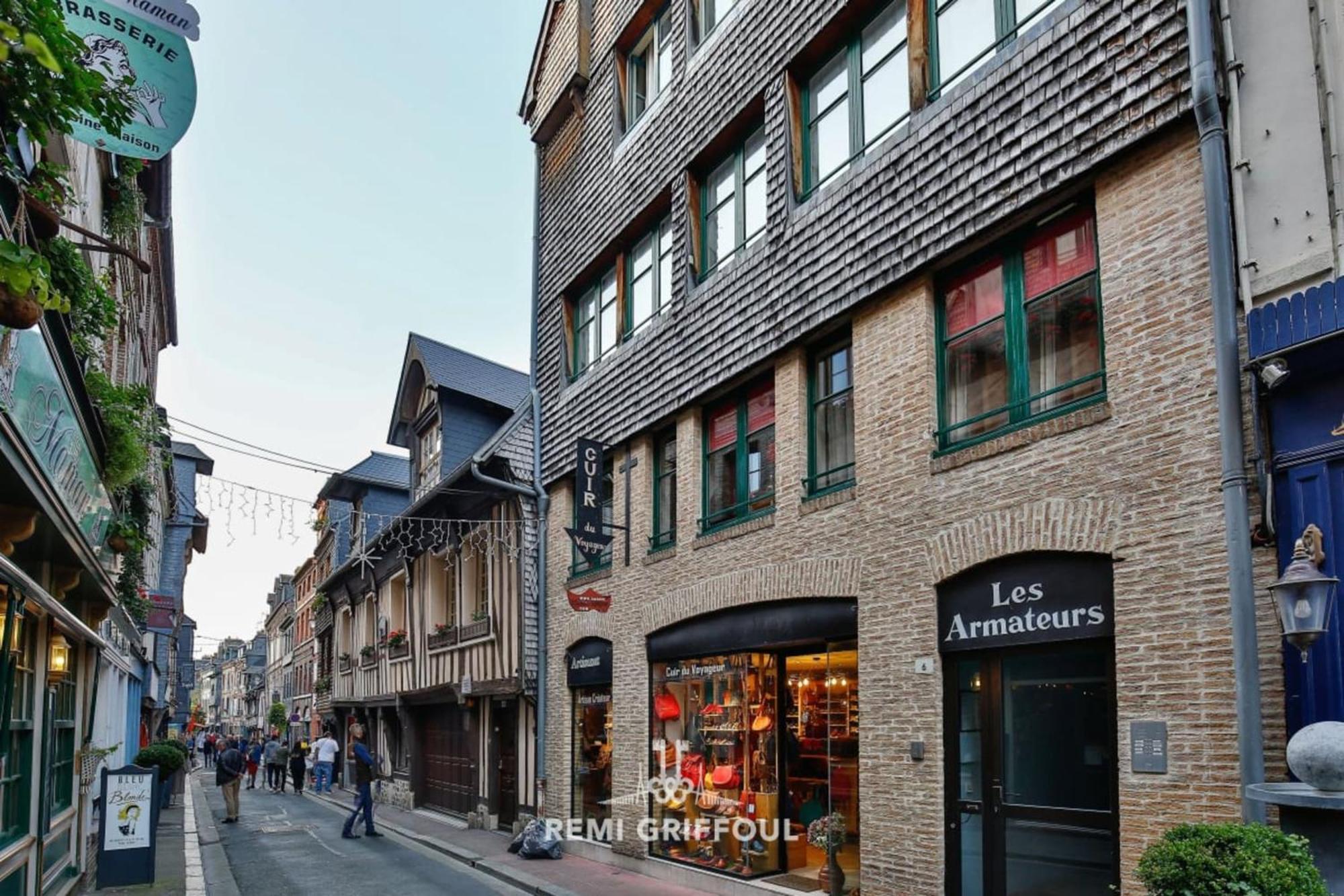 Les Armateurs Charming Gem In The City Center Private Parking 2 Guest オンフルール エクステリア 写真